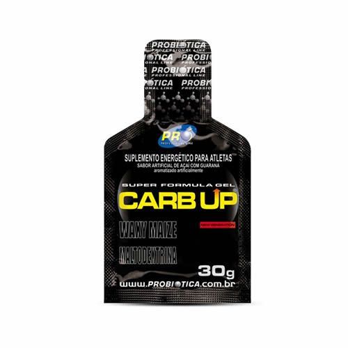 Carb Up Gel Super F�rmula - Morango Silvestre 1 sach� de 30g - Probi�tica