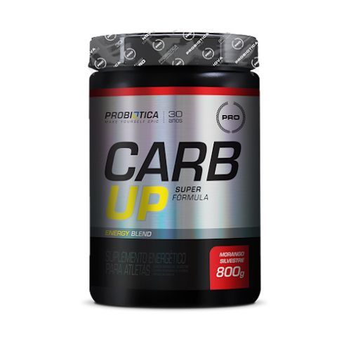 Carb Up Super F�rmula - 800g Morango Silvestre - Probi�tica