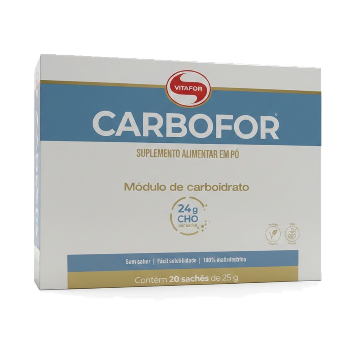 Carbofor - 20 Sach�s 25g Neutro - Vitafor