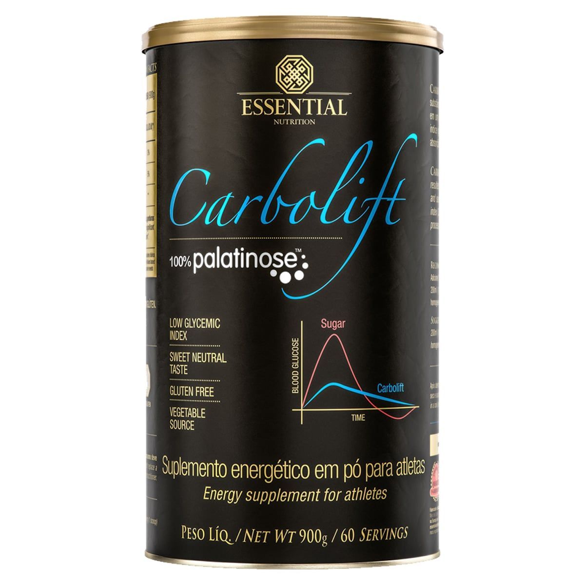 Carbolift 100% Palatinose - 900g - Essential Nutrition