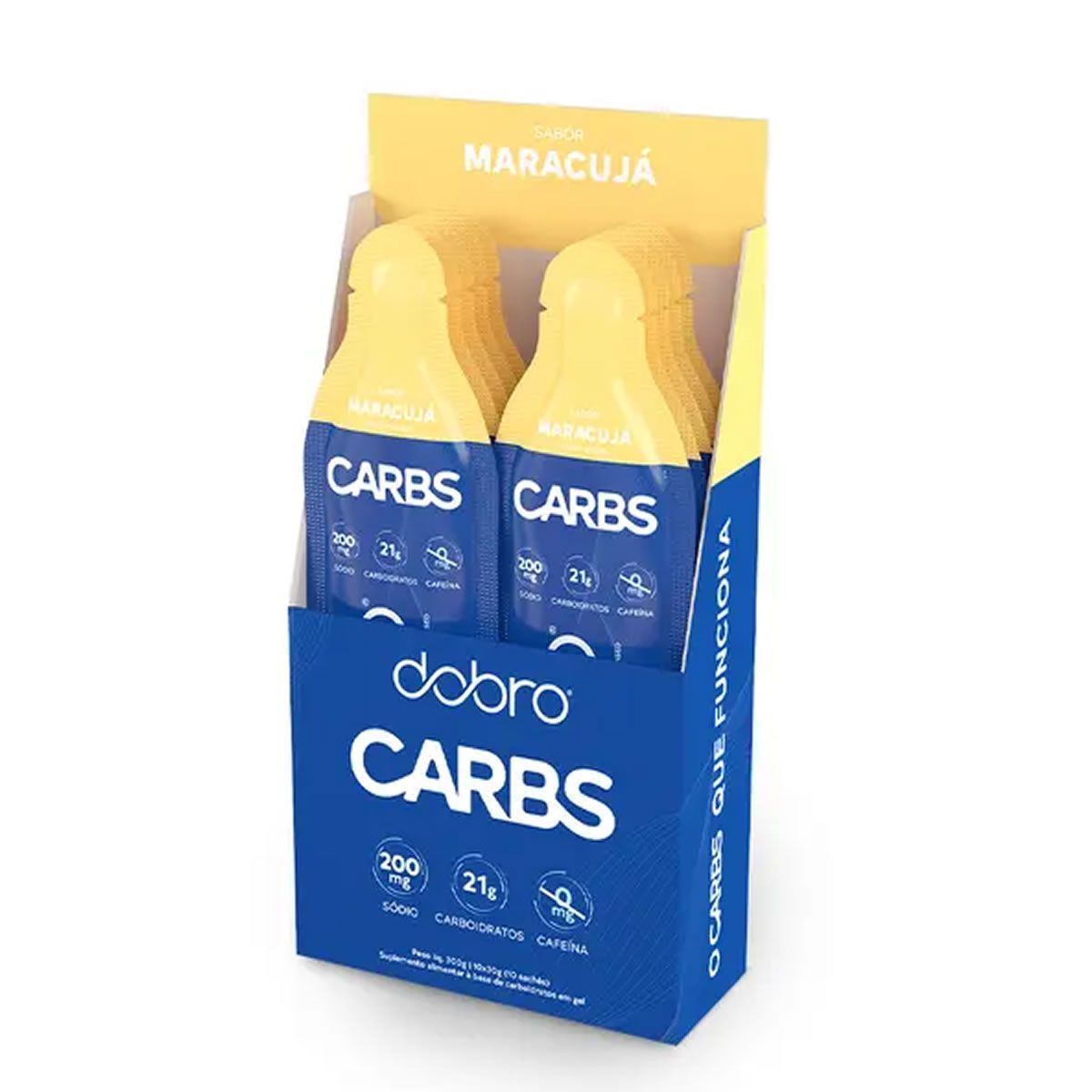 Carbs Gel - 10 Sach�s 30g Maracuj� - Dobro
