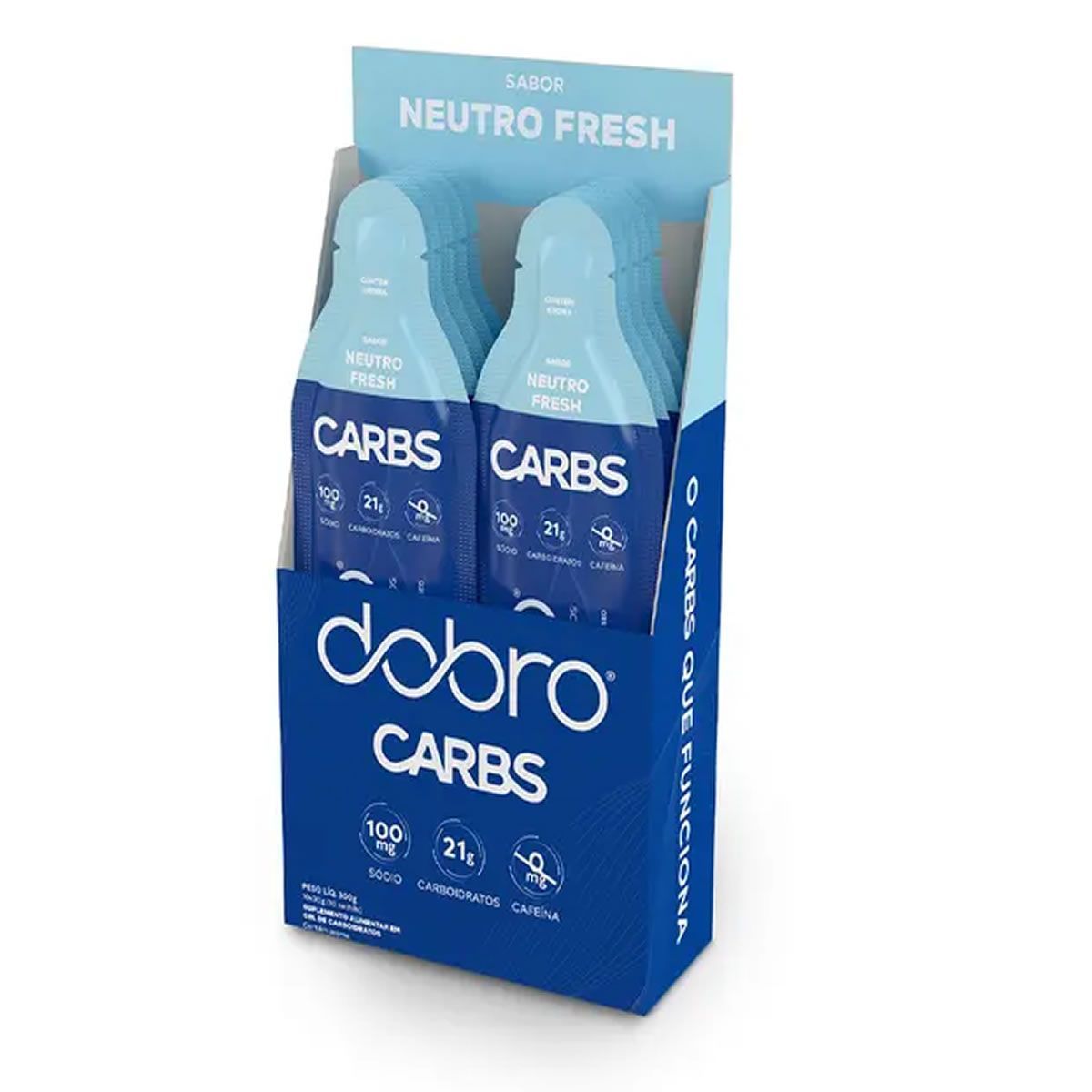 Carbs Gel - Sem Cafe�na 10 Sach�s 30g Neutro Fresh - Dobro