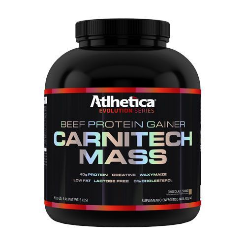 Carnitech Mass Evolution Series - 3000g Morango - Atlhetica