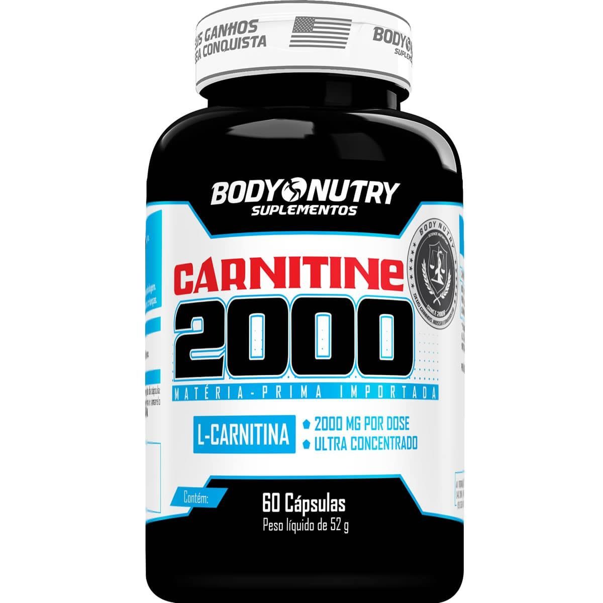 Carnitine 2000 - 60 C�psulas - Body Nutry