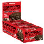 Carnivor Brownie - Cx com 12 unidades - Chocolate Fudge - MuscleMeds