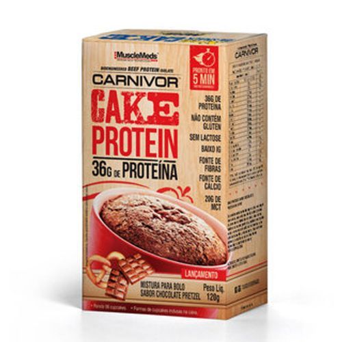 Carnivor Cake Protein - 120g Chocolate Pretzel - Musclemeds