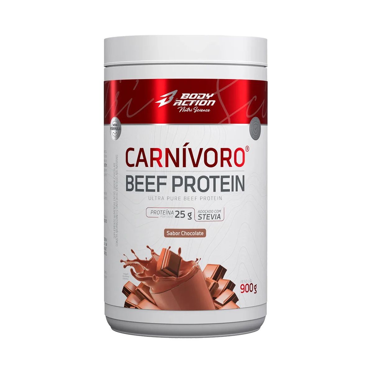 Carn�voro Beef Protein - 900g Chocolate - BodyAction