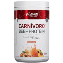 Carn�voro Beef Protein - 900g P�ssego - Body Action