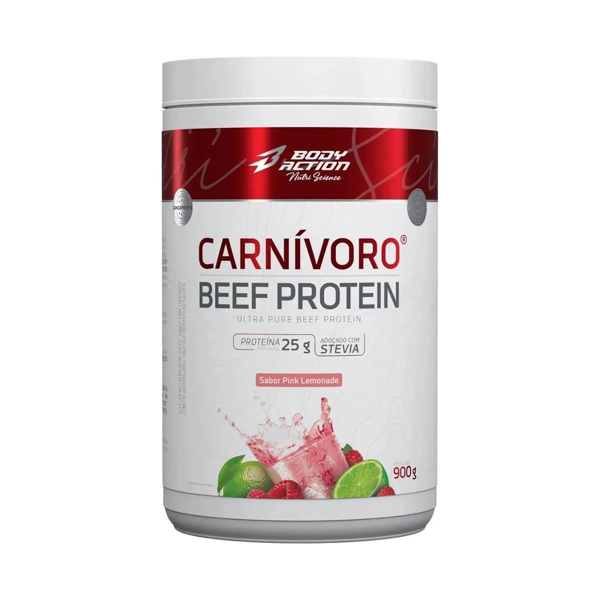 Carnivoro Beef Protein - 900g Pink Lemonade - BodyAction
