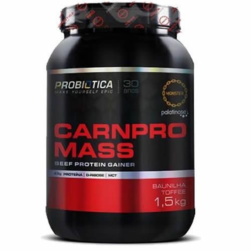 Carnpro Mass - 1500g Baunilha - Probi�tica