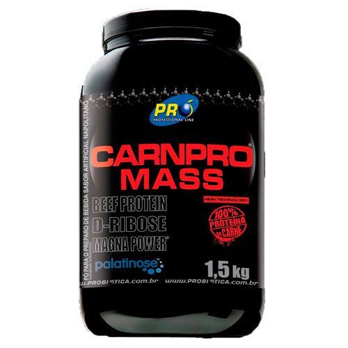Carnpro Mass - Morango 1500g - Probi�tica