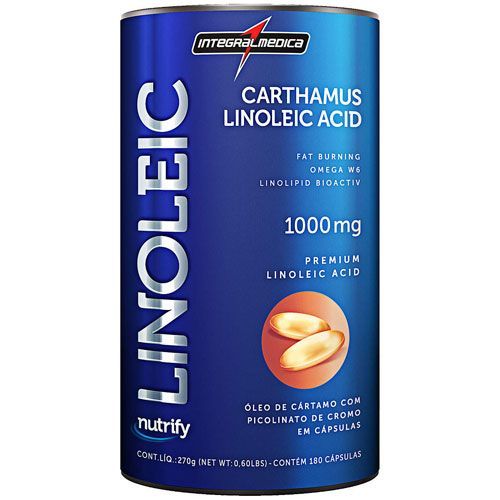 Carthamus Linoleic Acid - 180 c�psulas - Integralm�dica