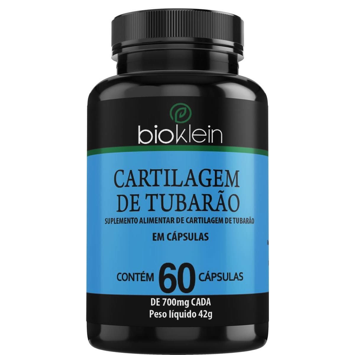 Cartilagem de Tubar�o- 60 C�psulas - Bioklein*** Data Venc. 30/4/23