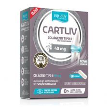 Cartliv Col�geno Tipo II - 60 C�psulas - Equaliv
