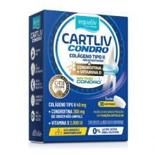 Cartliv Condro Col�geno Tipo II - 30 Comprimidos - Equaliv