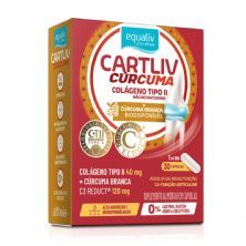 Cartliv C�rcuma Col�geno Tipo II - 30 C�psulas - Equaliv