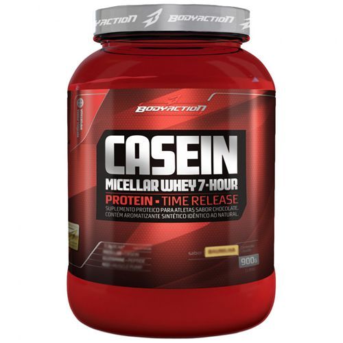 Casein Micellar Whey 7-Hour - Morango 900g - Body Action