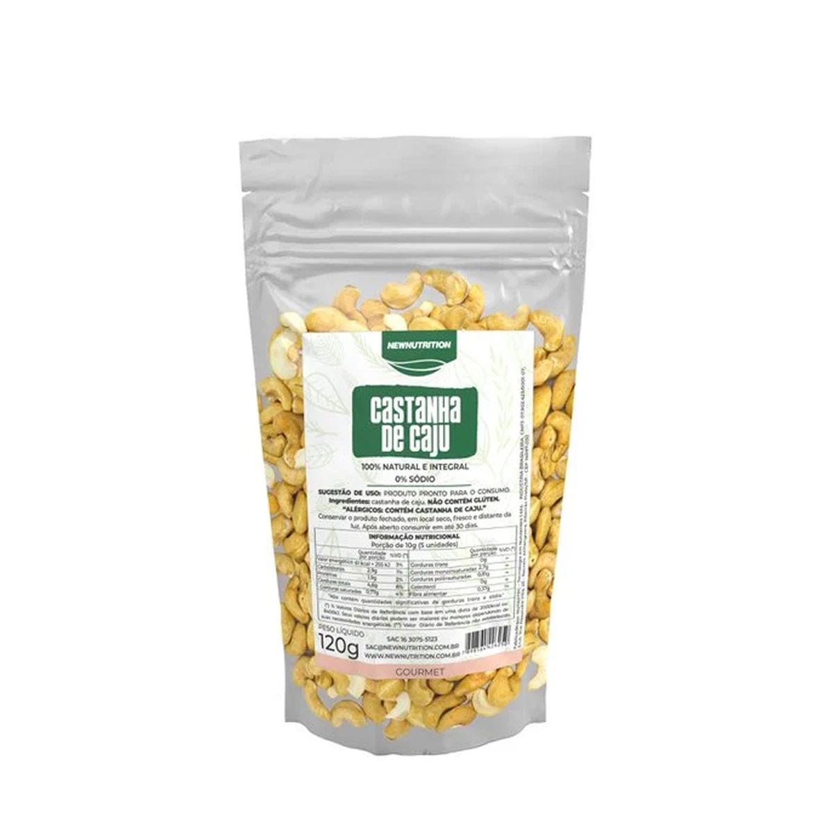 Castanha de Caju - 120g - NewNutrition