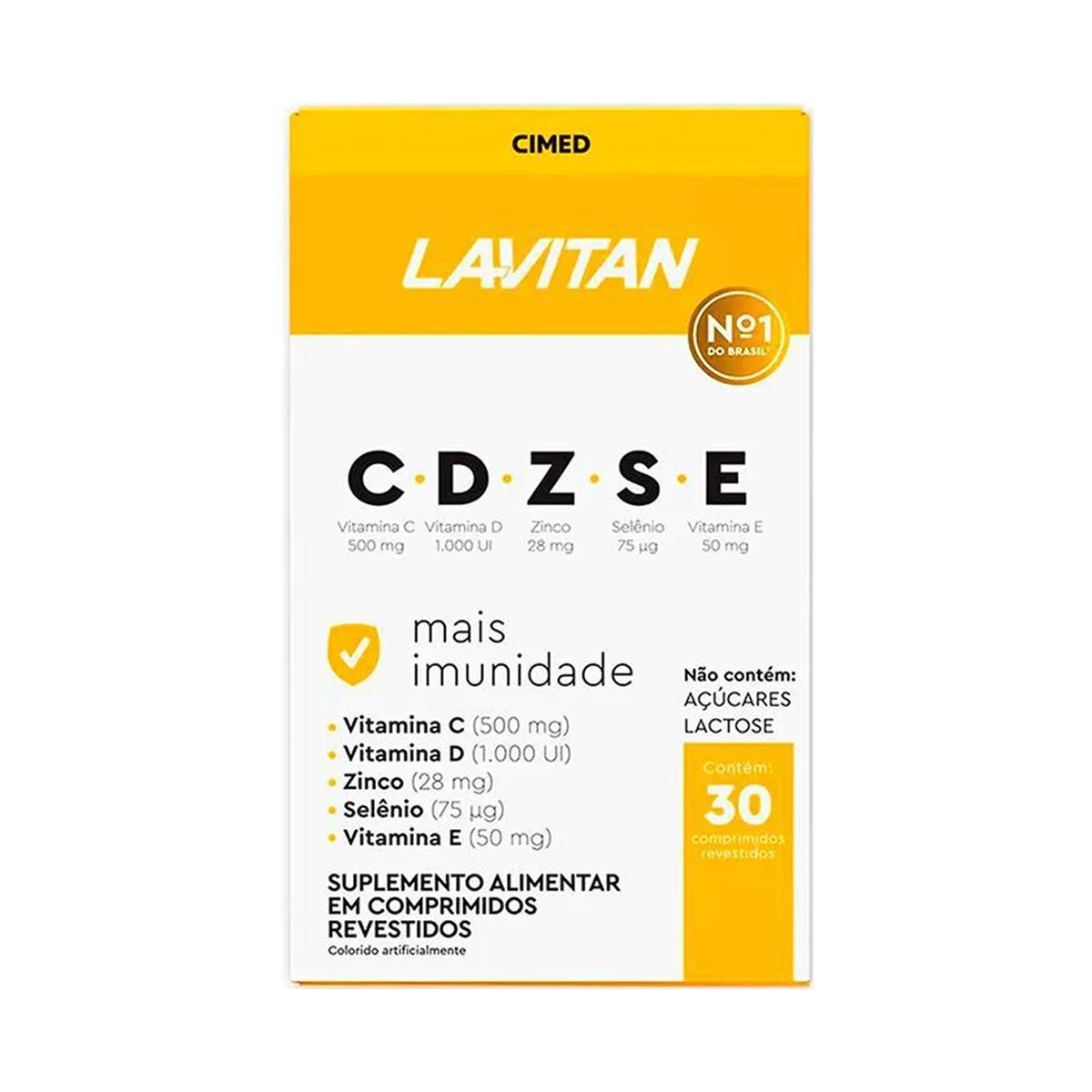 Lavitan CDZSE - 30 Comprimidos - Cimed