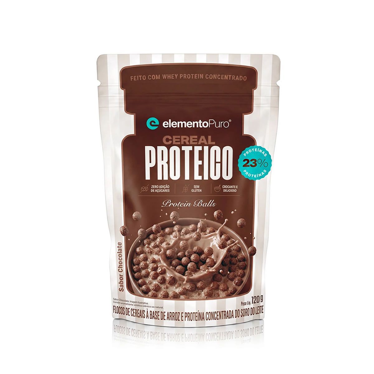 Cereal Proteico - 120g Chocolate - ElementoPuro