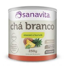 Ch� Branco - 250g Abacaxi e Hortel� - Sanavita