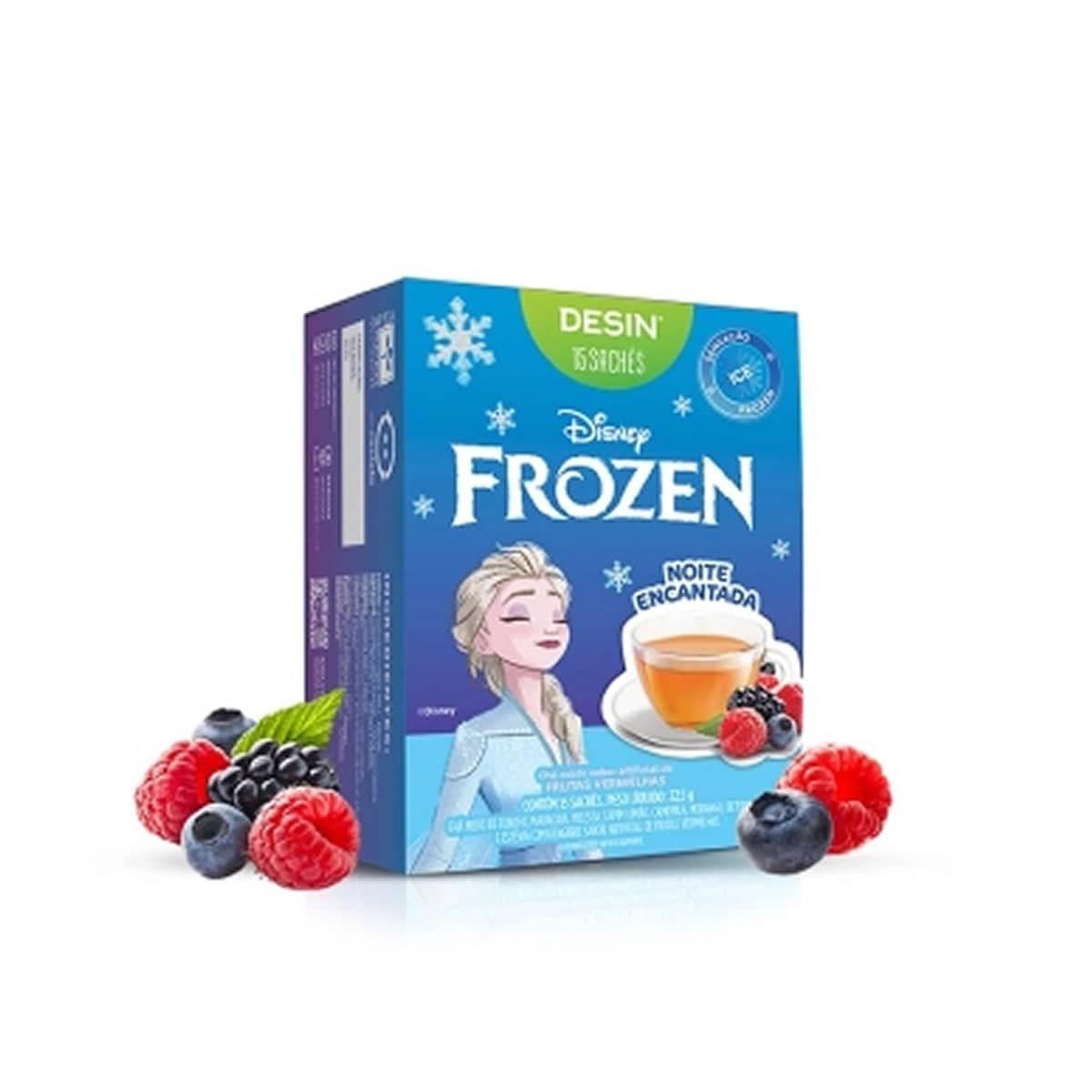 Ch� da Frozen - 15 Sach�s Frutas Vermelhas - Desinch�