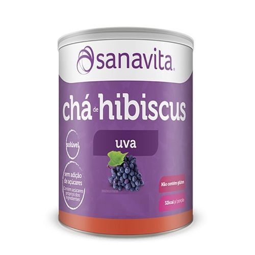 Ch� de Hibiscus - 150g Uva - Sanavita