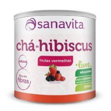 Ch� de Hibiscus - 200g Frutas Vermelhas - Sanavita