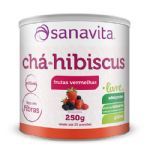Ch� de Hibiscus - 250g Frutas Vermelhas - Sanavita