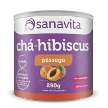 Ch� de Hibiscus - 250g P�ssego - Sanavita