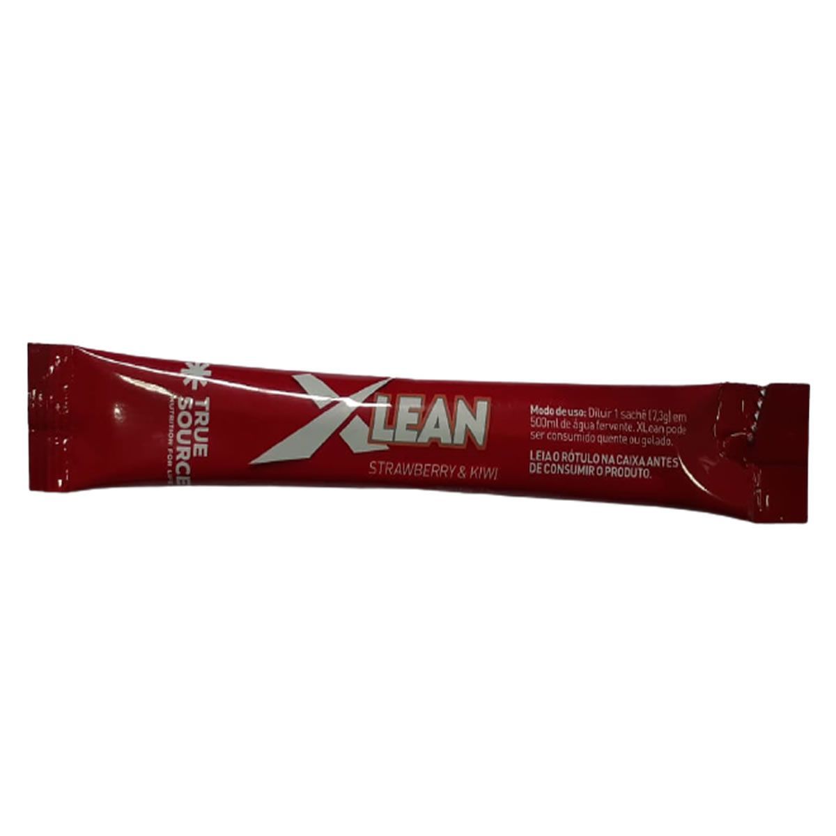 Ch� Diur�tico Xlean Ice Tea - 1 Sach� 7,3g Strawberry e Kiwi - True Source