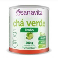 Ch� Verde - 200g Lim�o - Sanavita