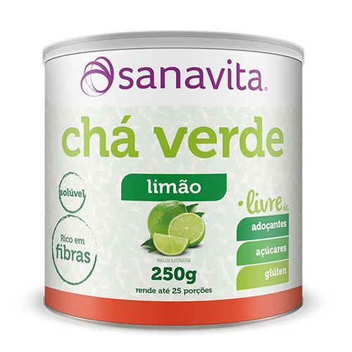 Ch� Verde - 250g Lim�o - Sanavita