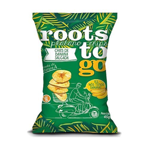 Chips De Banana Salgada Roots To Go 45g