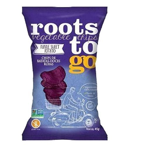 Chips De Batata Doce Roxa Roots To Go 45g