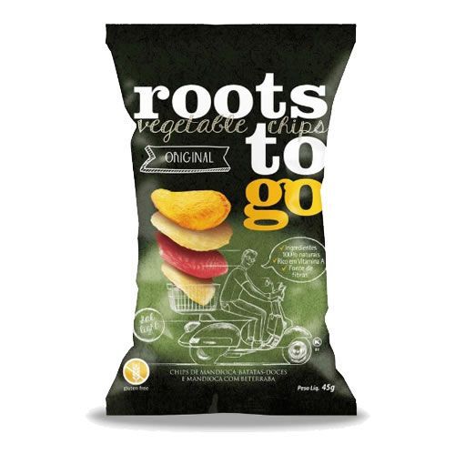 Chips Original Mix De Ra�zes Roots To Go 45g