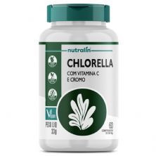 Chlorella com Vitamina C + Cromo - 60 Comprimidos - Nutral�n