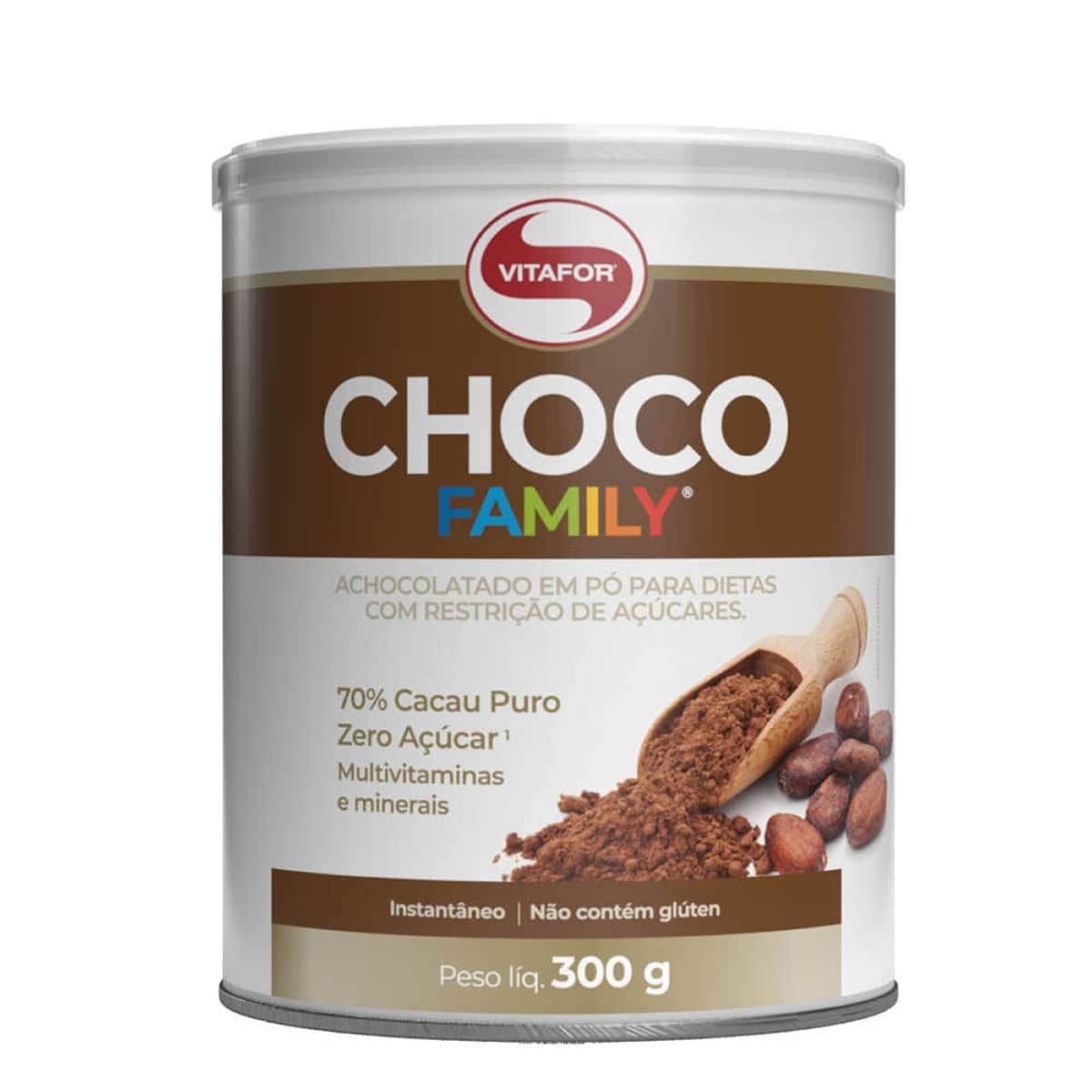 Choco Family - 300g 70% Cacau - Vitafor