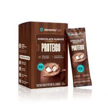 Chocolate Quente Cremoso Proteico - 12 Unidades 20g Chocolate - ElementoPuro