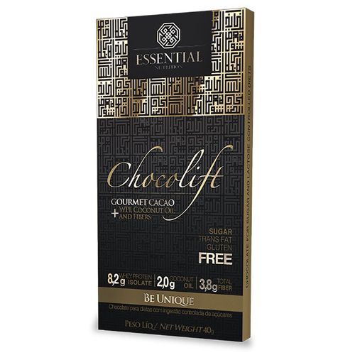 ChocoLift - Barra de 40g - Essential Nutrition