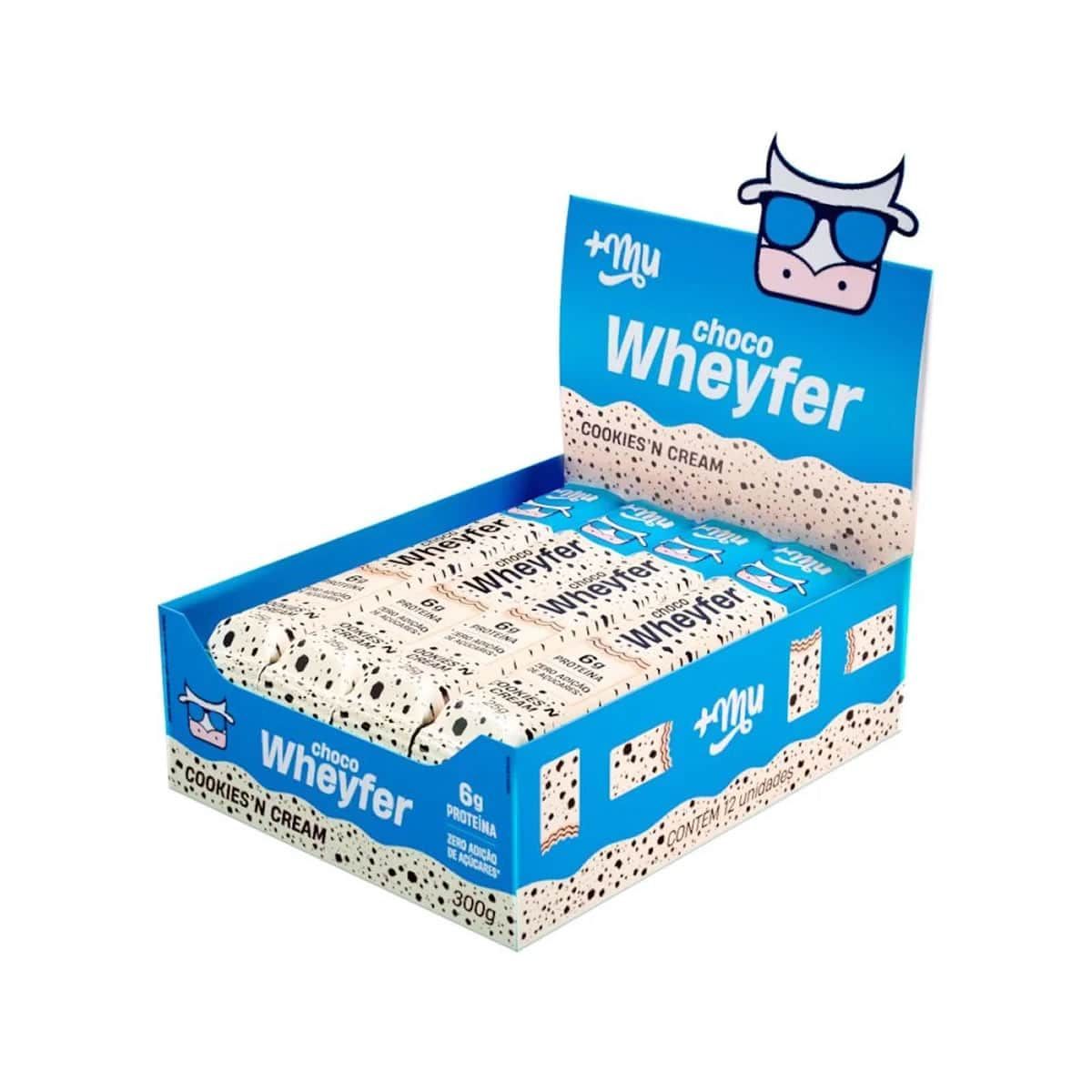 Chocowheyfer - 12 Unidades 25g Cookies - Mais Mu