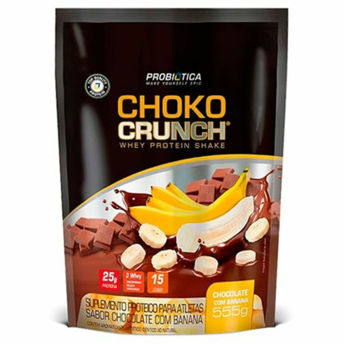 ChoKo Crunch - 555g Chocolate Banana - Probiotica*** Data Venc. 31/01/2020