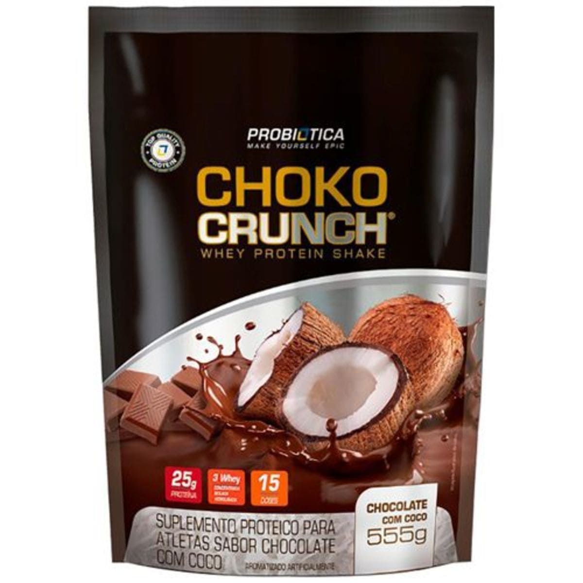 ChoKo Crunch - 555g Chocolate com C�co - Probiotica