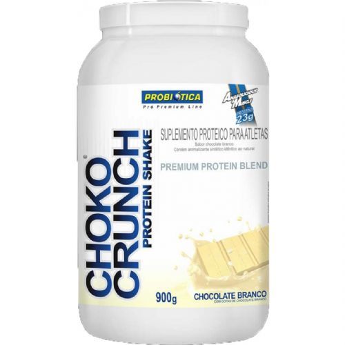 Choko Crunch Protein Shake - 900g Chocolate Branco - Probi�tica