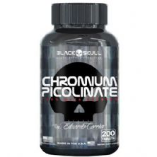 Chromium Picolinate - 200 Tablets - Black Skull
