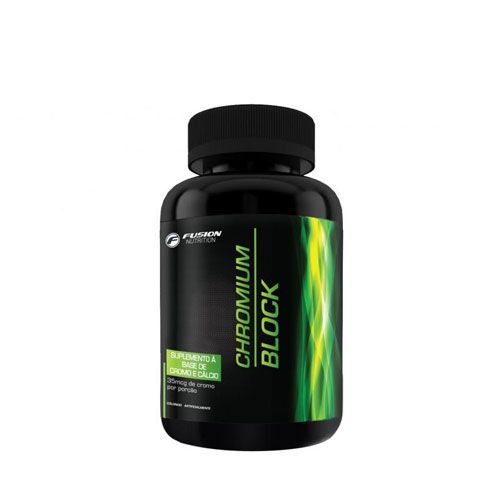 Chromium Block - 60 C�psulas - Fusion Nutrition
