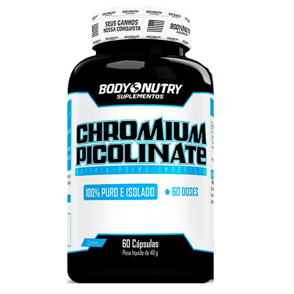 Chromium Picolinate - 60 C�psulas - Body Nutry