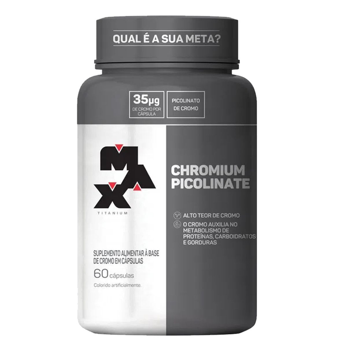 Chromium Picolinate - 60 C�psulas - Max Titanium*** Data Venc. 16/04/2022