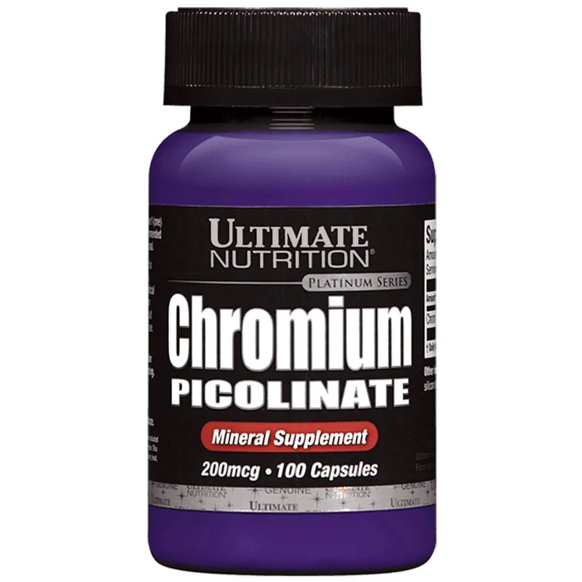 Chromium Picolinate - 100 C�psulas - Ultimate Nutrition