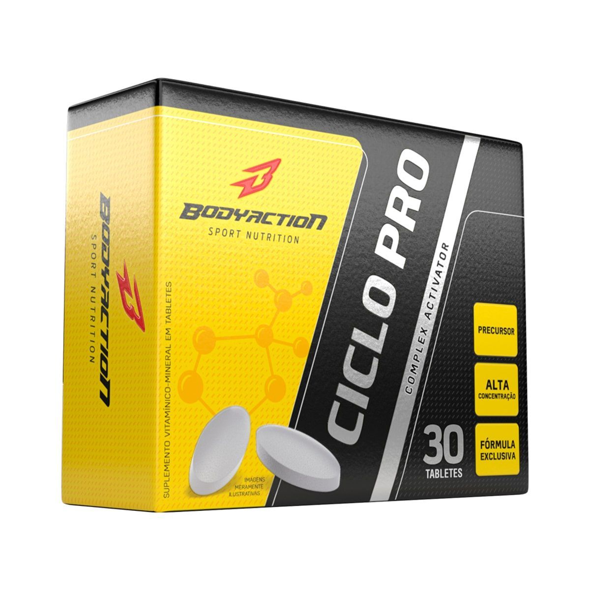Ciclo Pro - 30 Tabletes - BodyAction